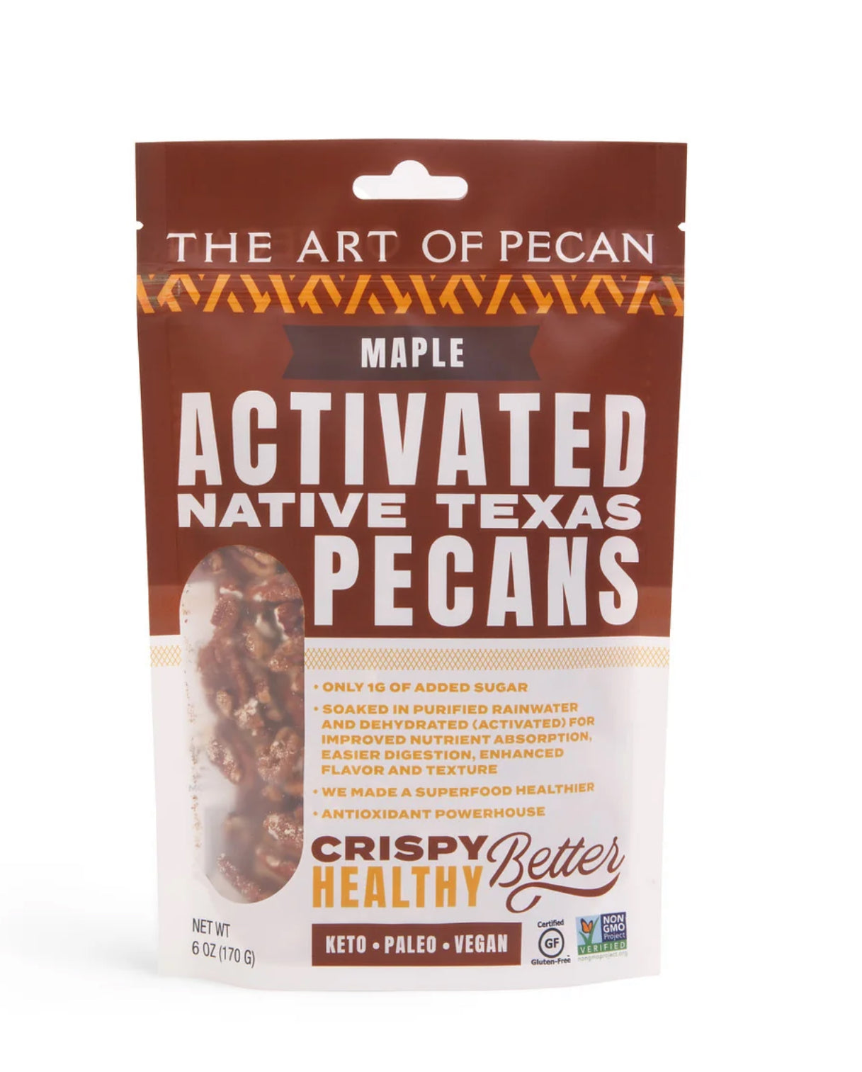 The Art of Pecan Activated Native Texas Pecans - Maple