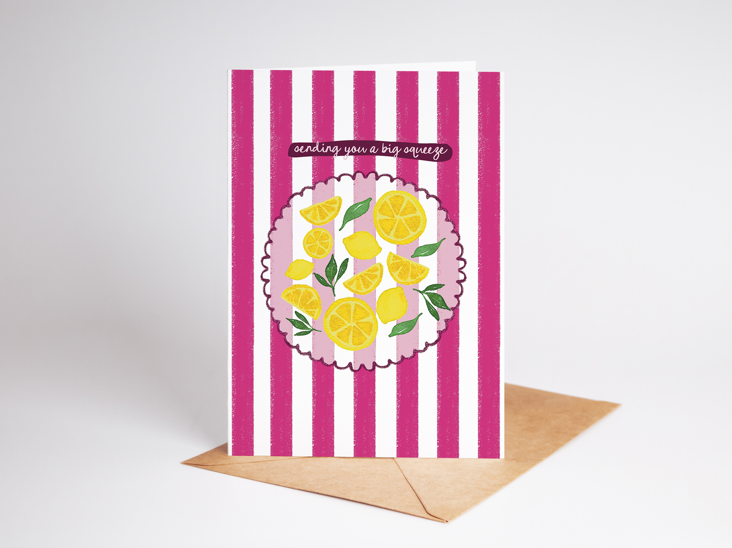 Sending You A Squeeze Greeting Card